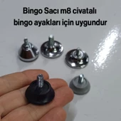 Bingo Ayak Sacı m8 Civatalı Mobilya Dolap Ayağı Bağlantı Aparatı Metal 45x15 Mm (10 ADET) thumbnail 4