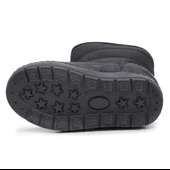 Kiko Kids Lp 70 Cırtlı Erkek/Kız Bebe Kar Bot Ayakkabı Siyah - 6