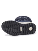 Kiko Kids Tila Kar Desenli Cırtlı Kız Çocuk Kar Bot Ayakkabı Lacivert - 12