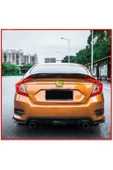 Honda Civic Fc5 16-21 JDM Spoiler Plastik Pianoblack - 1