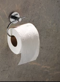 SAS Tuvalet Wc Kağıtlık Kapaksız Krom Kaplama Kağıtlık Standı S-107 - 1