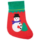 Yılbaşı Kardan Adam Dekor Çorap thumbnail 1