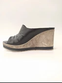 VENÜS 2015702  DOLGU TOPUK PLATFORM DERİ KADIN TERLİK - 3