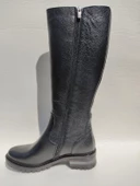 VENÜS 3322K HAKİKİ DERİ AZ TOPUKLU BİNİCİ KADIN ÇİZME thumbnail 4