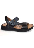 FORELLİ URAL 40507 ORTOPEDİK  DERİ ERKEK TERLİK-SANDALET - 3