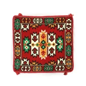 Shark Anatolia Şark Köşesi Masası Puf Apaçi Kırmızı - 3