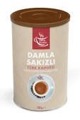Kahve Tiryakisi Damla Sakızlı Türk Kahvesi 250 gr Teneke - 1
