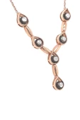 8 Ayar Altın 0.16 Ct Elmas Kadın Kolye - 3
