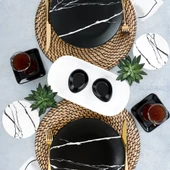 Keramika Keraart Mermer Kahvaltı Takımı 11 Parça 2 Kişilik - 17950/51 thumbnail 2