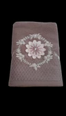 ÖZDİLEK MARIPOSA HAVLU 50*90 BUTIK MÜRDÜM - 1