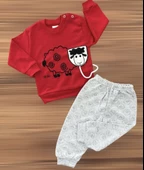 Nikuby İpli Kuzulu Penye Takım - 1