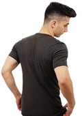 Kahverengi Basic  T-Shirt - 3