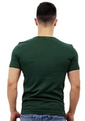 Yeşil Renk Basic Tişört - 3