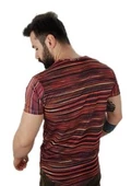 Erkek Renkli Boyu Uzun T-shirt - 3