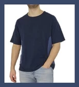 Lacivert Oversize T-shirt 1075 - 2