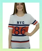 NYC 86 Baskılı T-Shirt - 2