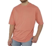 Oversize Erkek Turuncu T-Shirt 10118 - 2