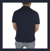 Polo Yaka Önü Açık Waffle T-shirt - 2