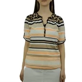 Leopar Desenli T-Shirt - 1