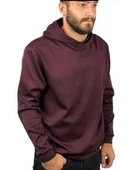 Bordo Eşofman Üstü Sweatshirt thumbnail 1