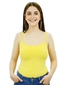 İp Askılı Sarı Bayan Atlet - 3