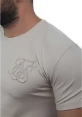 Nakışlı Erkek Tişört - Camel - 3
