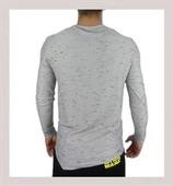 Gri Siyah Geçişli T-shirt - 3