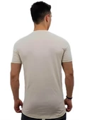 Ekru Basic Erkek Tişört - 3