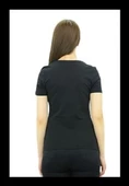 Zebra Baskılı Siyah T-Shirt - 4