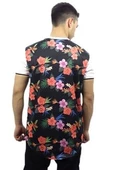 Çiçek Desenli Kolları Beyaz T-shirt 10149 - 4