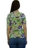 Çiçek Desenli T-Shirt - 3