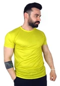 Sarı Basic T-Shirt - 1