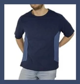 Lacivert Oversize T-shirt 1075 - 1