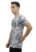 Renkli Erkek T-shirt 10159 - 3