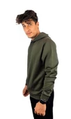 Erkek Sweatshirt Haki - 4