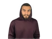 Bordo Eşofman Üstü Sweatshirt thumbnail 4