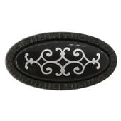 Seçil Düğme Kulp Çekmece Dolap Dolabı Kapak Kulpu Kulpları Kulbu Siyah (4 ADET) Mobilya Mutfak thumbnail 4