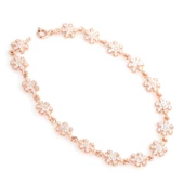 925 Ayar Gümüş Kar Tanesi Model Bileklik thumbnail 7