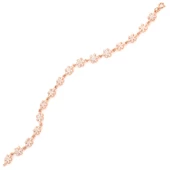 925 Ayar Gümüş Kar Tanesi Model Bileklik thumbnail 6