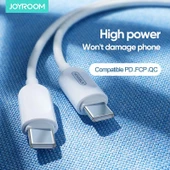 Joyroom S-M412 60W Type-C / Type-C Hızlı Şarj Kablosu 1m - 3