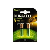 Duracell 750 Mah Şarjlı İnce Pil 2'li - 2