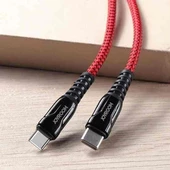 Joyroom S-1230K1 60W Type-C to Type-C Örgülü Hızlı Şarj Kablosu, 1.2m thumbnail 8