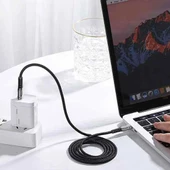 Joyroom S-1230K1 60W Type-C to Type-C Örgülü Hızlı Şarj Kablosu, 1.2m thumbnail 6