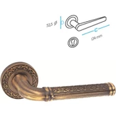 Doğanlar Topkapı olifka rozetli kapı kolu thumbnail 1