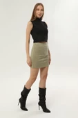 DRR Moda Scuba Kumaş Kısa Etek - 8