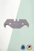 Lutz Blades Kancalı 10 Adet Maket Bıçağı Yedeği - 1