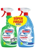 Ernet Mutfak Temizleyici 750 ml + Banyo Temizleyici 750 ml thumbnail 1