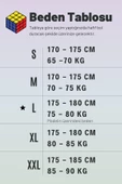 Erkek Lacivert Düz Basic Kapüşonlu Cepli Oversize Sweatshirt 21ESWT1KNG - 2