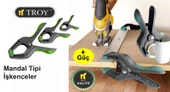 TROY 25059 Mandal Tipi İşkence (225mm) Mengene 1 Adet - 2