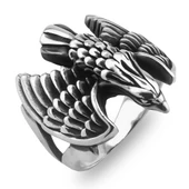 Kartal Tasarımlı 925 Ayar Gümüş Yüzük thumbnail 3